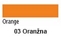  Barva za tekstil 50 ml, št.03 oranžna (art. K91903)