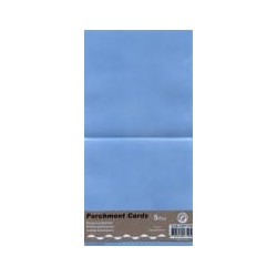 Voščilnica paus papir 125x125mm, Modra, 5kos