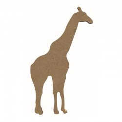 Žirafa iz MDF plošče debeline 6mm 10 x 18cm