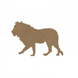 Lev iz MDF plošče debeline 6mm 15 x 10cm