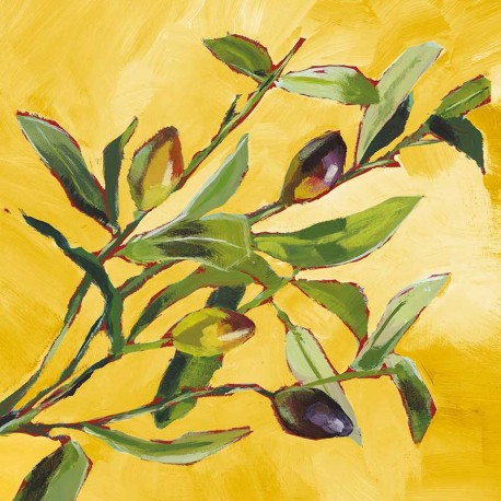 Papirni prtički Servieti Olive 4 kosi 33x33cm