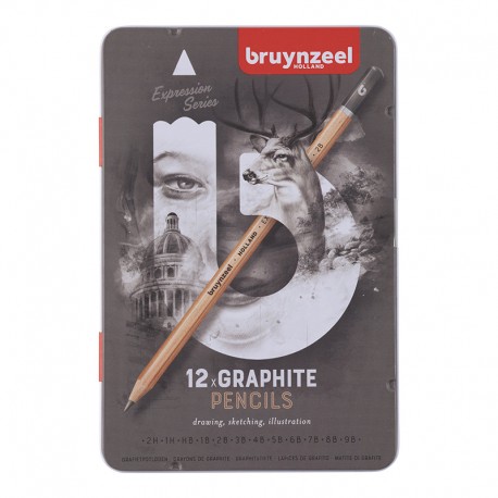 Bruynzeel Expression grafitni svinčniki set 12