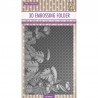 Nellies embossing 3D 105 x 148mm Monstera