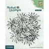 Nellies štampiljka tekstura Iskrice 80 x 80mm