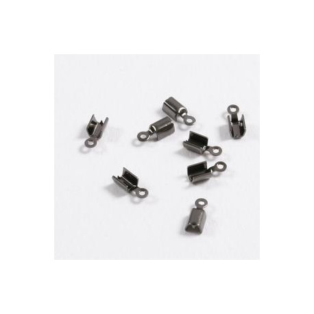 Zaključek za vrvico set 8, Antracit b.