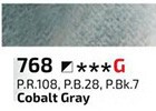  Rosa Gallery akvarelna barva 10ml, 768 Cobalt Grey