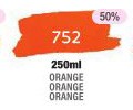  Darwi Cristaline tuš 250ml Oranžna 752 
