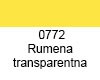  Barva za steklo na osnovi topil Rumena 30ml