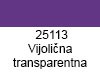  Barva za steklo na osnovi topil Vijolična 30ml