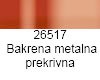  Barva za steklo na osnovi topil Bakrena 30ml