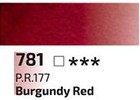  Rosa Gallery akvarelna barva 10ml, 781 Burgundy red