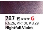  Rosa Gallery akvarelna barva 10ml, 787 Nightfall Violet 