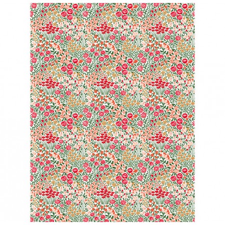 Decopatch papir 30 x 40cm 916 Drobne rože
