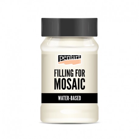 Fugirna masa za mozaik 100ml Bela