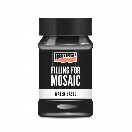 Fugirna masa za mozaik 100ml Črna