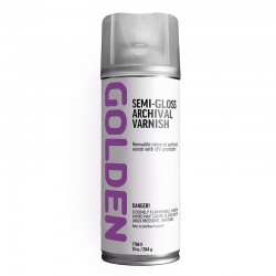 Golden Pol svetleč UVLS zaščitni arhivski lak 400ml