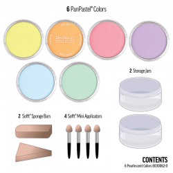 PanPastel Perla odtenki set 6