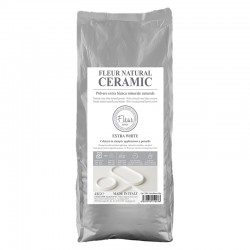 Fleur natur keramika za vlivanje 4kg Extra Bela