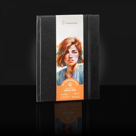 Hahnemuhle akvarelni blok trde platnice 30 listov 250g.