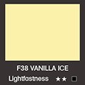  Fleur mineralna barva 75ml F38 Vanilla ice