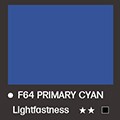  Fleur mineralna barva 75ml F64 Primary cyan