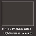  Fleur Mineralna barva 130ml F119 Paynes Grey