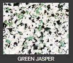  Fleur teraco kosmiči 200g. Green jasper