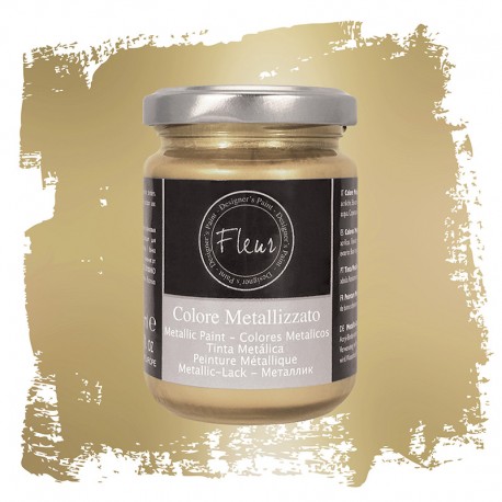 Fleur kovinska-metalna barva 130ml