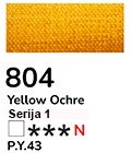  Olje Rosa Museum 804 Yellow ochre 45ml sr.1