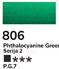  Olje Rosa Museum 806 Phthalocyanine green 45ml sr.2