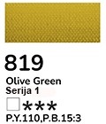  Olje Rosa Museum 819 Olive green 45ml sr.1