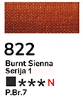  Olje Rosa Museum 822 Burnt siena 45ml sr.1