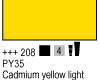  Amsterdam Expert 150 ml, Kadmijeva svetlo rumena 208 (art. 19152080)