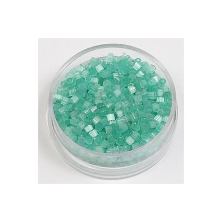 Palčke šestkotne 2mm, turkizno z., 17g.