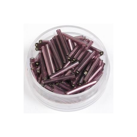 Palčke 15mm sr. sredica lila 17g.