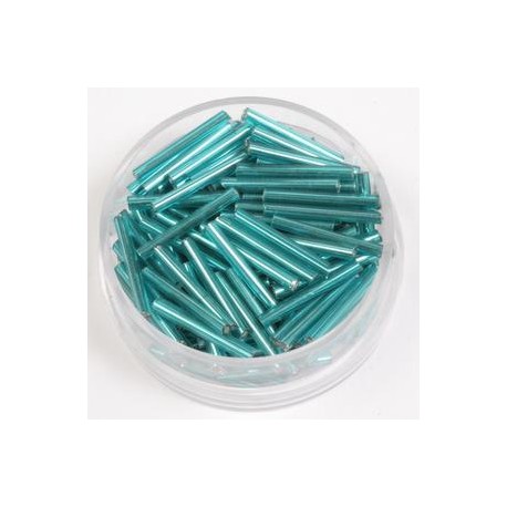 Palčke 15mm sr. sredica turkizne 17g.