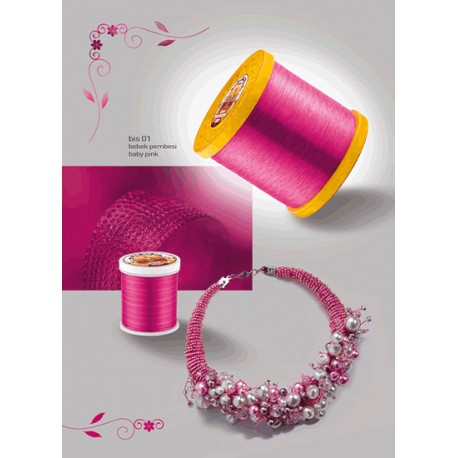 Barvasta žica Baby pink 0,3mm, 50m
