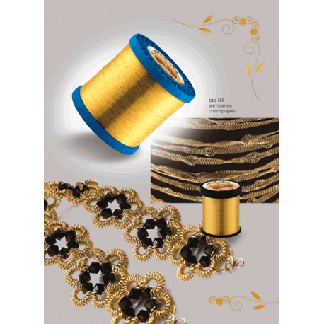 Barvasta žica Champagne 0,5mm, 20m