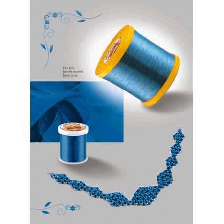 Barvasta žica Baby blue 0,5mm, 20m
