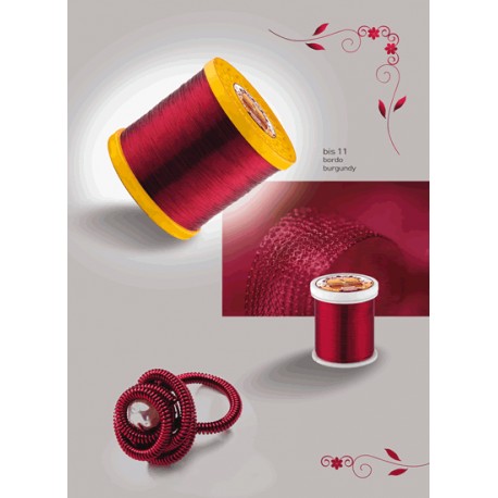 Barvasta žica Burgundy 0,5mm, 20m