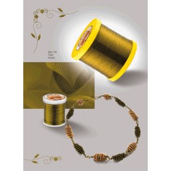 Barvasta žica Kaki 0,5mm, 20m