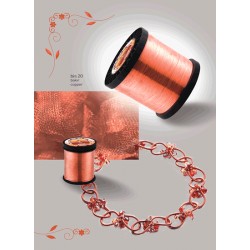 Barvasta žica Bakrena 0,3mm, 50m