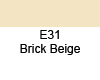  Copic ciao E31 Brick Beige (art. 22075 123)