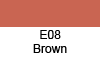  Copic ciao E08 Brown (art. 22075 247)