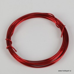 Barvasta žica Rdeča 1,30mm, 3m