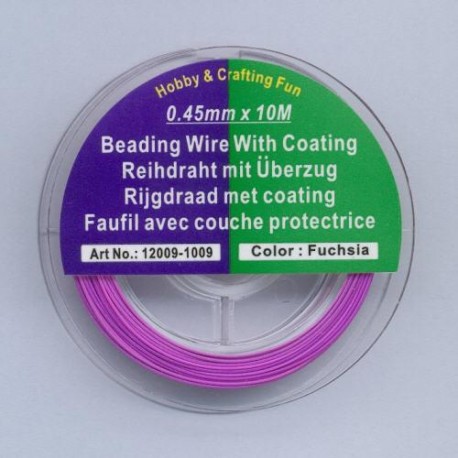 Najlonska žica 0,45 x 10m, Fuksija