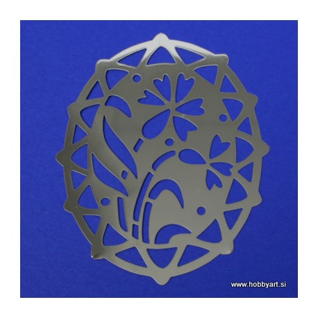 Kovinska šablona SA Nagelj cca 7cm