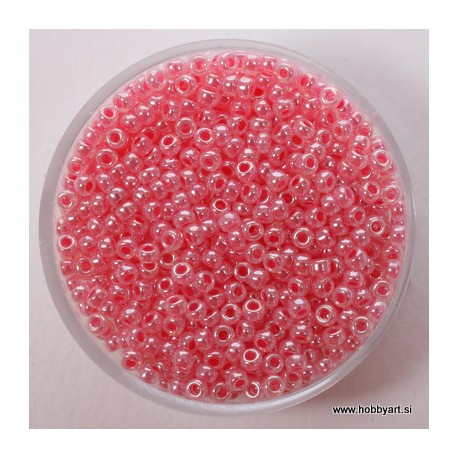 Miyuki perle 2,2mm, Perla pink 12g.