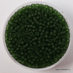 Miyuki perle 2,2mm, Mat Turmalin 12g.