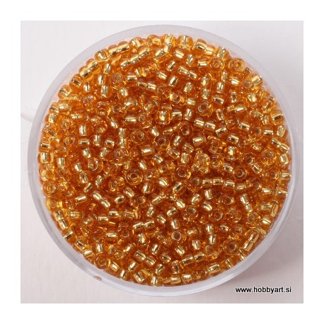 Miyuki perle 2,2mm, Sr. sredica Colorado topaz 12g.